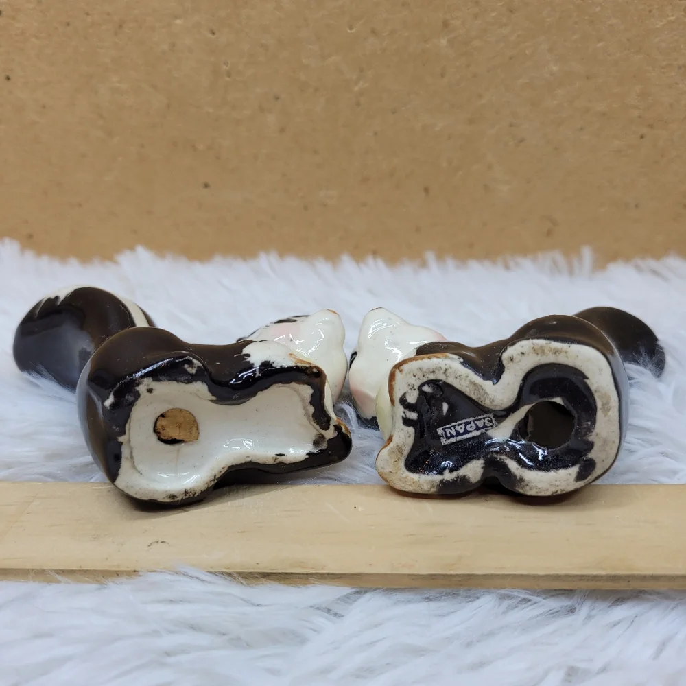 Vintage Skunk Salt & Pepper Shaker Set